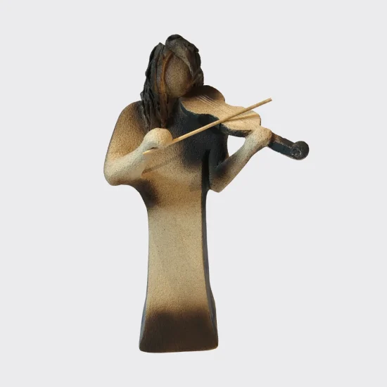 Serie Músicos, figuras de cerámica