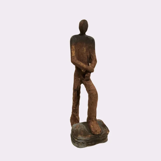 Serie Personajes, figuras de cerámica